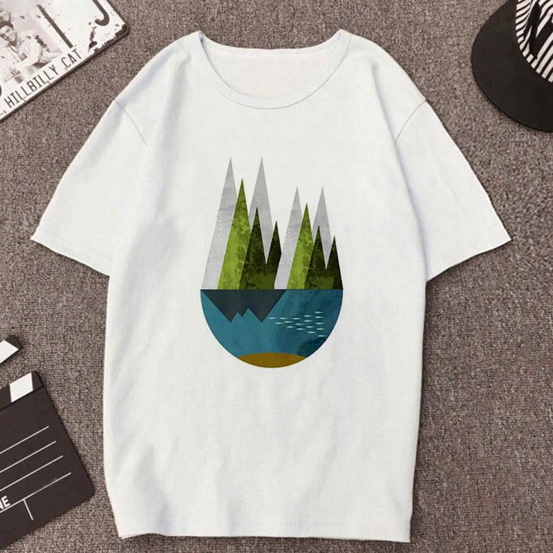 Neue Mama Buchstaben Shirts Bedrucktes Sommer Damen T-Shirt Lässig Kurzarm Tees Geometrische Figur Ulzzang Harajuku Damen Oberteile Shirt