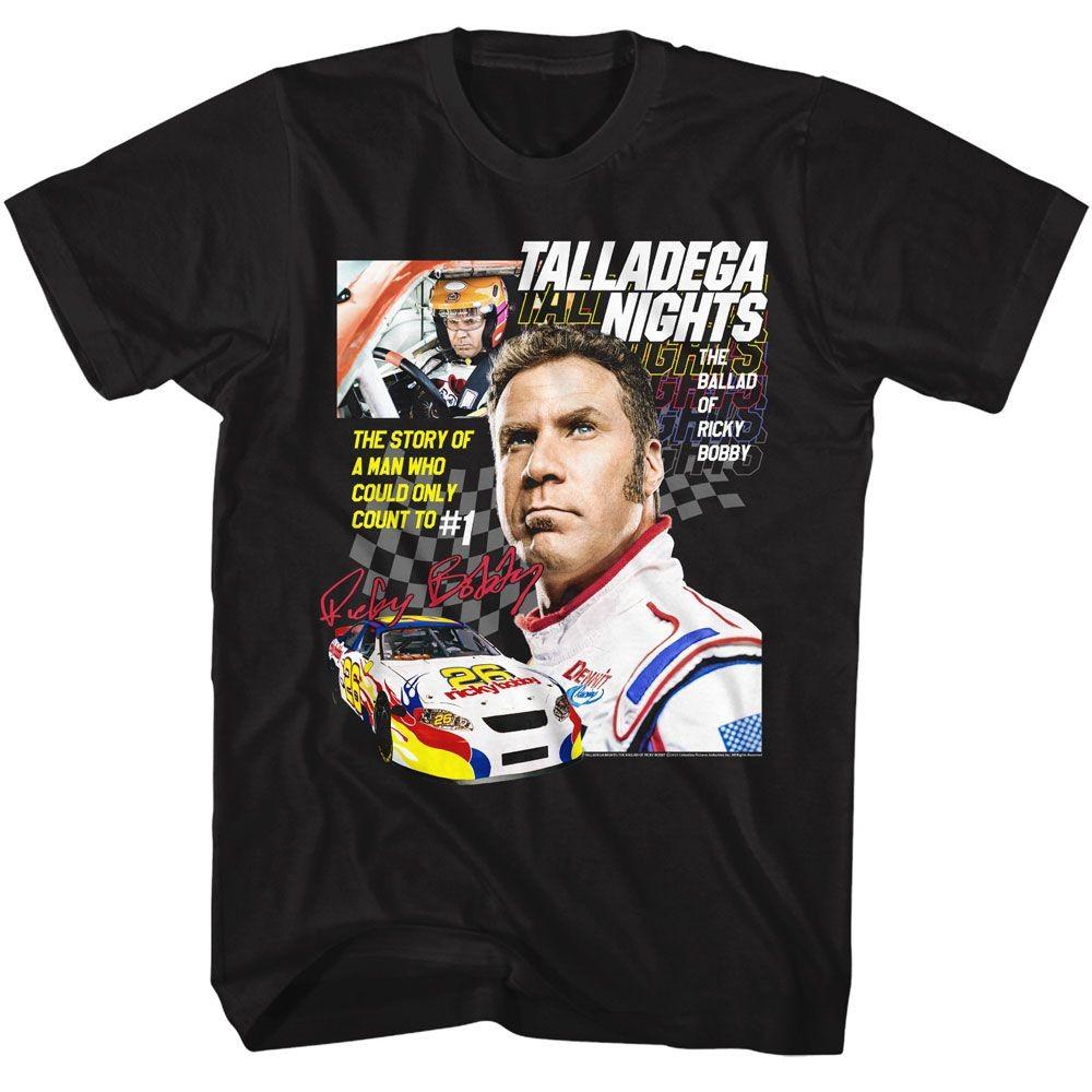 Talladega Nights Collage Movie Shirt Unisex T-Shirt S