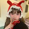 Comfortable Bunnies Ears Earmuf Christmas Ear Warmer for Women Girls Hair Accessories