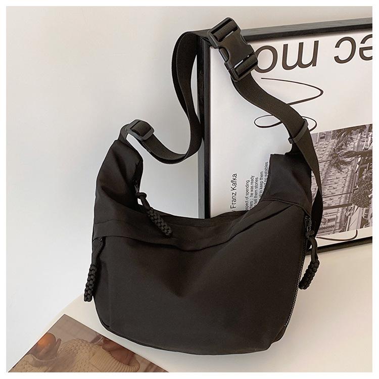 

Women s Casual Oxford Cloth Shoulder & Crossbody Bag - Solid Color, Fashionable Commuter Style