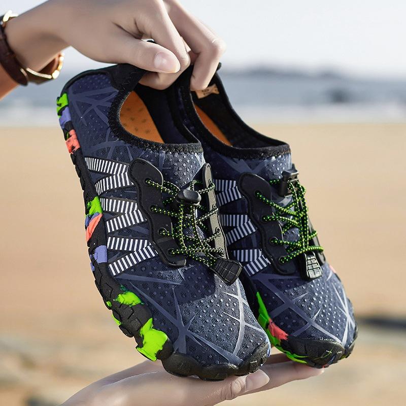Bachschuhe neue Strand-Wander-Watschuhe Schwimm-Kletter-Schuhe Fünf-Finger Herren- und Damenschuhe für Fitness-Outdoor-Sportarten