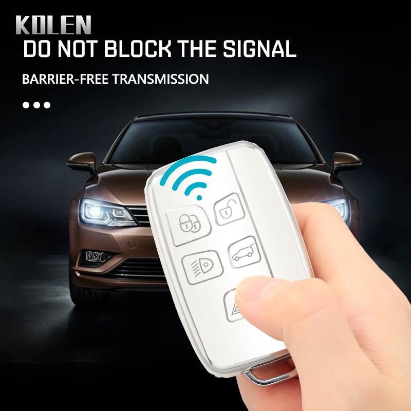 TPU Car Key Case Cover Shell for Land Rover Range Rover Sport Evoque Freelander2 Discovery 3 4 Jaguar XF XJ XJL XE C-X16 XKR XK