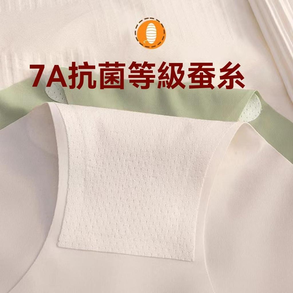 JIUKEHUA Seamless Shorts Underwear Silk Hygienic Underwear 5-Piece Women's Set, Shorts, Breathable, Skin-Friendly (XL)