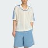 adidas Originals Camicia Sportiva in Cotone a Maniche Corte, Vestibilità Larga, per il Tempo Libero, Uomo KX1223