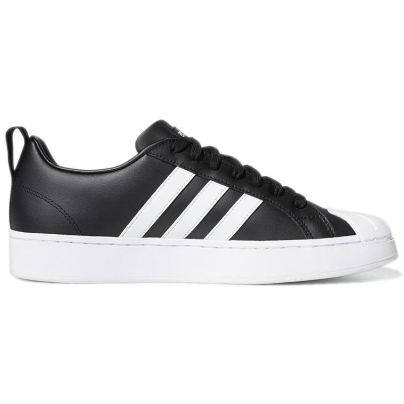 Adidas Streetcheck Cloudfoam Court Low 'Black White' Sneakers GW5489