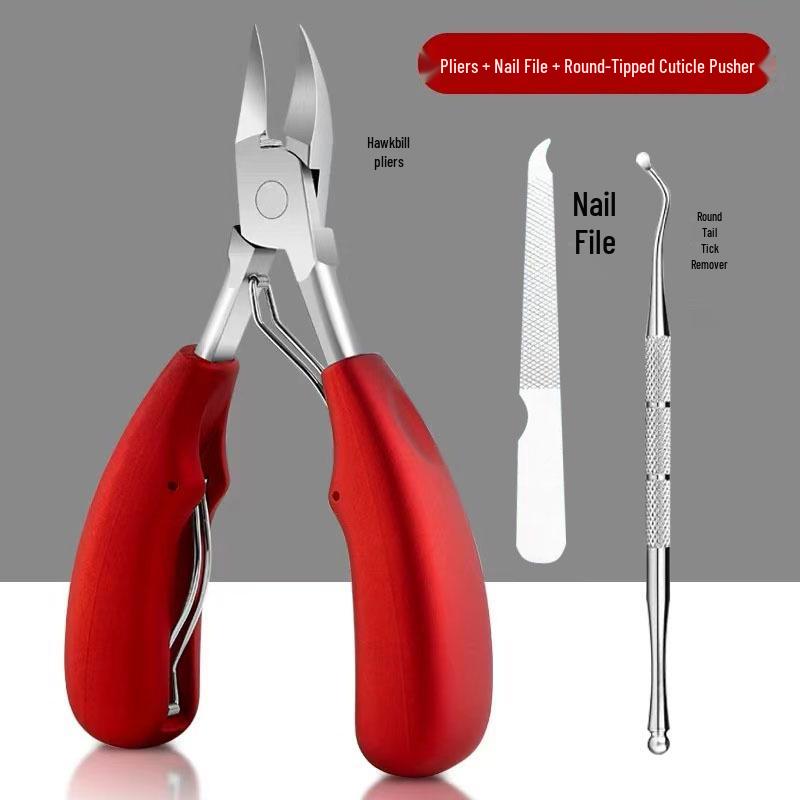 In-Stock Nail Groove Clippers: Eagle Beak Pliers with Pointed Tip for Ingrown Toenails, Inflammation & Dead Skin Remover