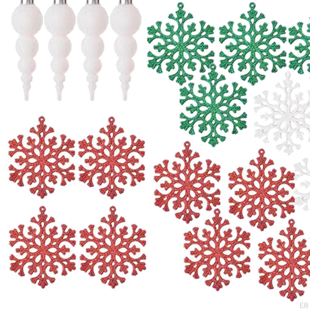 Ball Ornaments Decorative Shatterproof DIY Tree Decorations for Holiday, , Festive Photo Prop