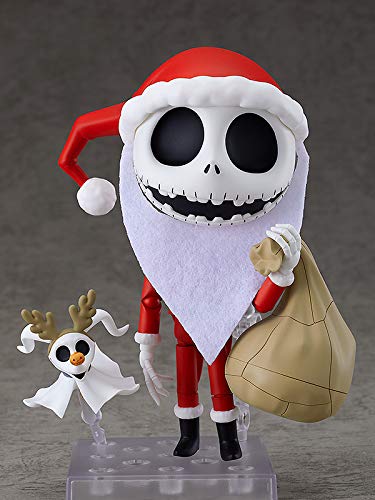 Good Smile Company Nendoroid Disney The Nightmare Before Christmas Jack Skellington Sandy Claws Painted Movable Figure G12321 Ver. Non-scale ABS&PVC