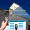 Solar 4G Street Light Camera, 10X Zoom, 3-Lens Recording, Humanoid Tracking, Outdoor Camera Lamp, Remote Control, Waterproof Design