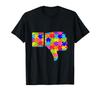 Disapproval Jigsaw Puzzle I Hate Autism Puzzle T-Shirt