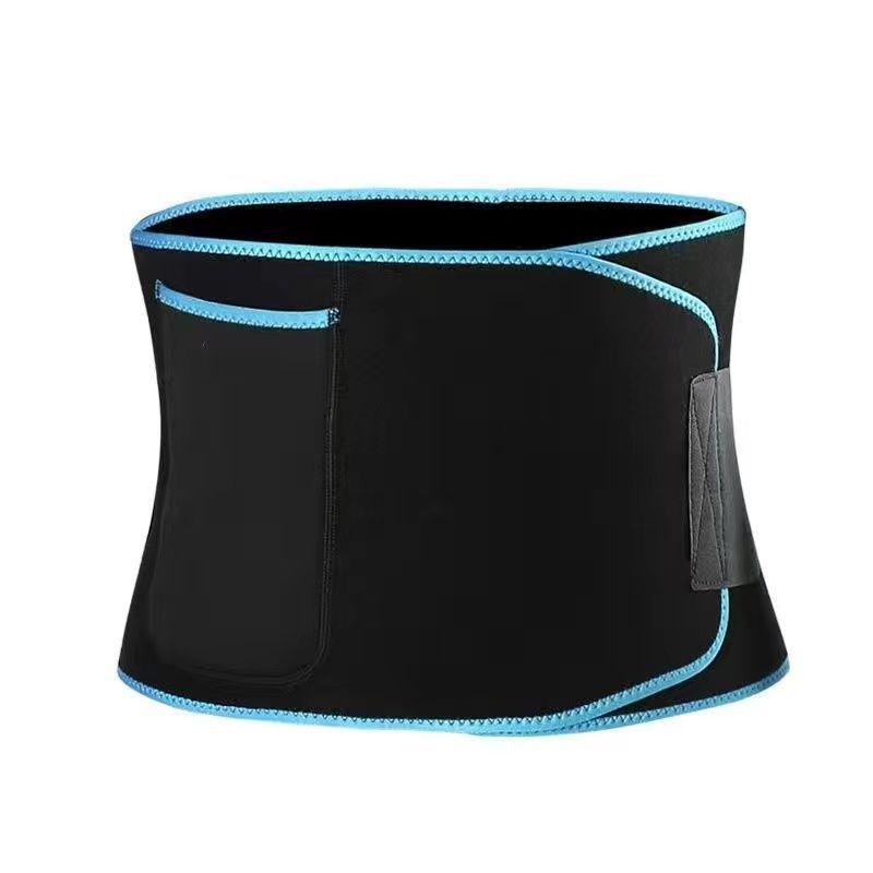 Yoga Waist Support Belt Sports Breathable Sweat Waist Support Shaping Running Fat Burning Sweat Fitness Waist Belt