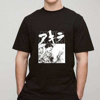 Akira Tetsuo Graphic Short Sleeve Black Unisex Tee Shirt C006