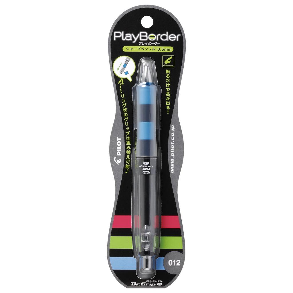 Pilot Mechanická tužka Doctor Grip CL Play Border 0,5 mm Černá/Modrá HDGCL50RPBL