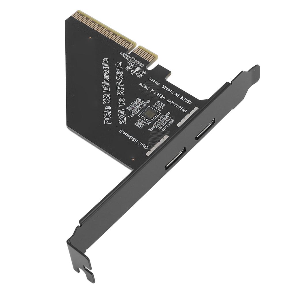 PCIe 4.0 X8 to Oculink Card High Speed Data Transfer 128 GT s SFF 8612 Secure Connection External Graphics Card for