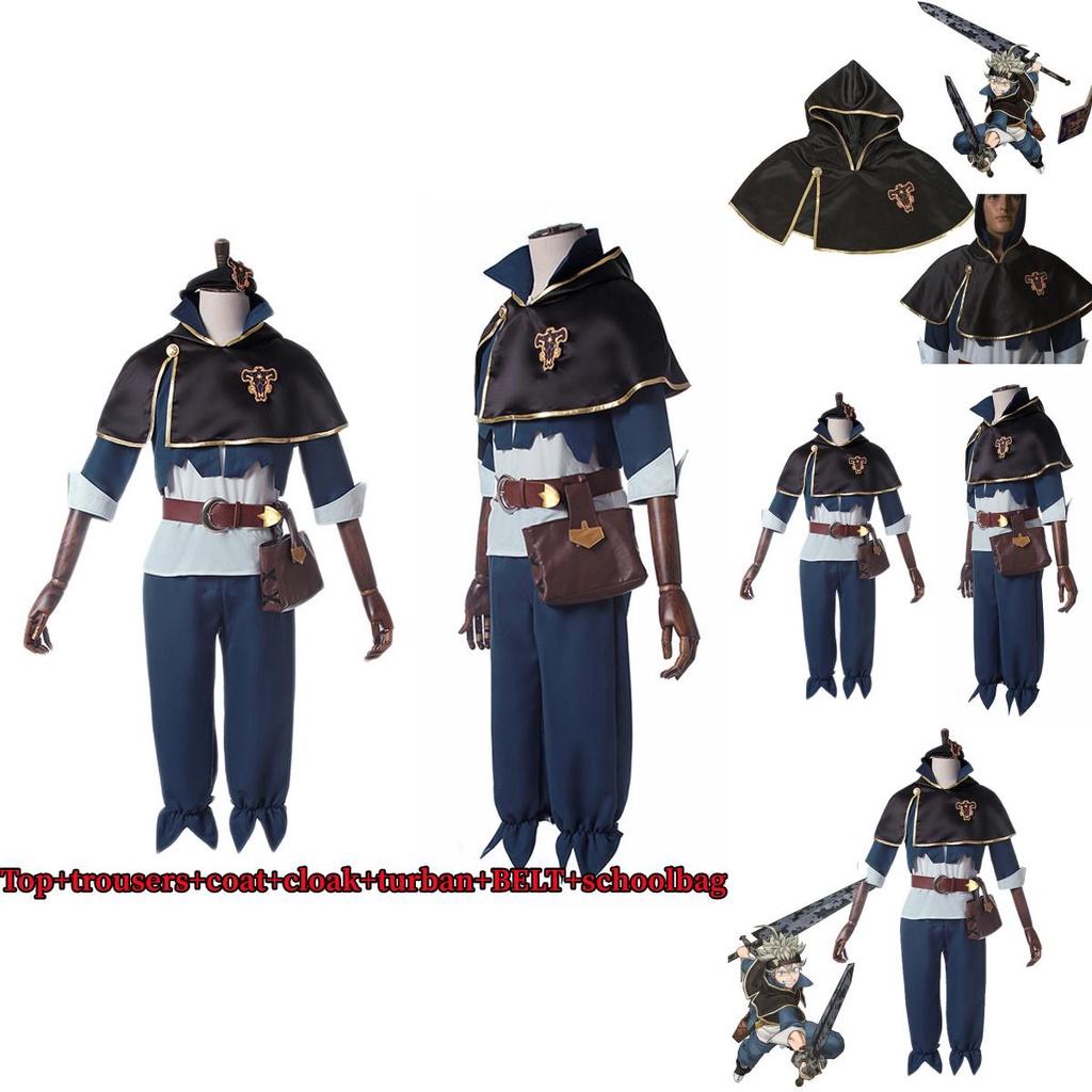 Hochwertiges Black Clover Asta Cosplay Kostüm