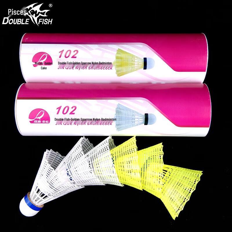 Double Fish Nylon Badmintonbold