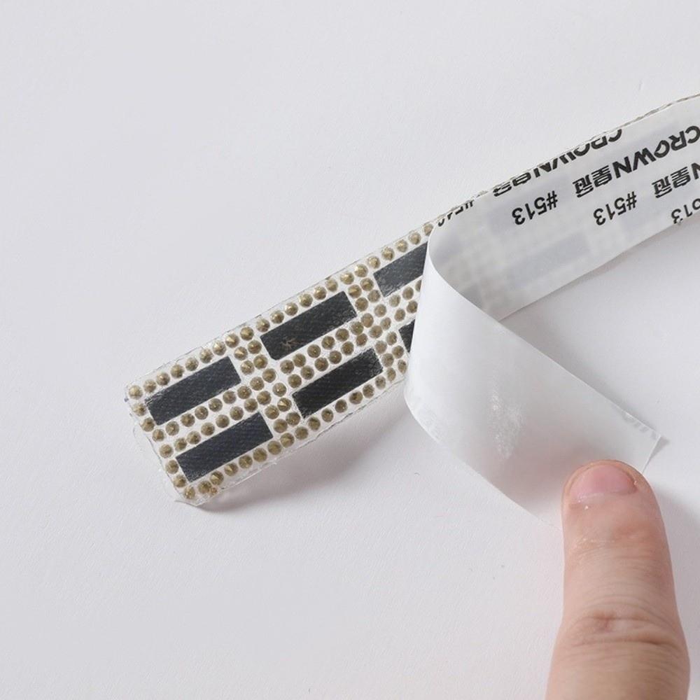 Glitter Rhinestone Ribbon Tape Sewing Accessories Bling Rhinestone Trim Tape Party Decoration