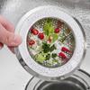 Stainless Steel Sink Strainer Preventing Clogging Easy To Clean Kitchen Sink Strainer Filter for