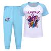 Children's Summer Sports T-shirt And Pants Two-piece Sportswear Set Short-sleeved Printed Clothing Suit