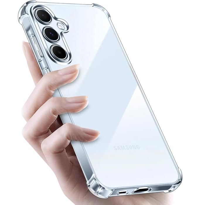 Coque - Phonillico® - Samsung Galaxy A35 5G - Antichoc - TPU Souple - Transparent