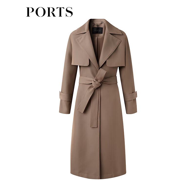 PORTS Women's Belted Wool Blend Coat