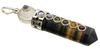 Harmonize Fluorite Stone Pencil Wand Pendant Reiki Healing Crystals Balancing 7 Chakra Balancing