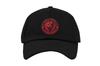 New Japan Pro-Wrestling Lion Mark Low Cap 2025 Black X Red 6762063147