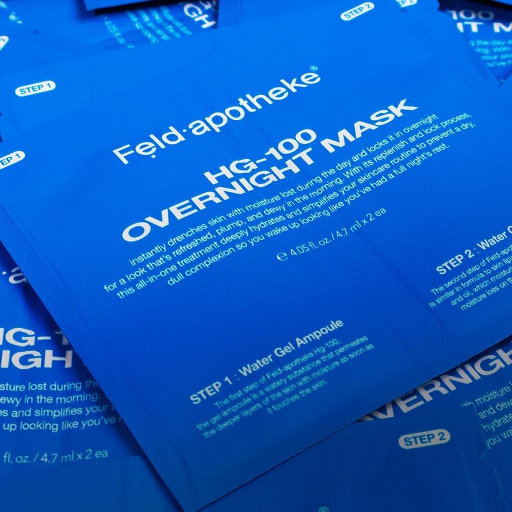 Feld Apotheke Hg 100 Overnight Mask 20 Sheets