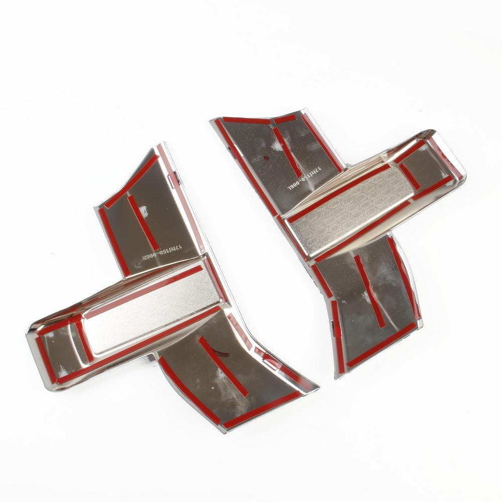 ABS Chrome Front Bumper Headlight Grille Cover Trim For Ford F150 2015-2019