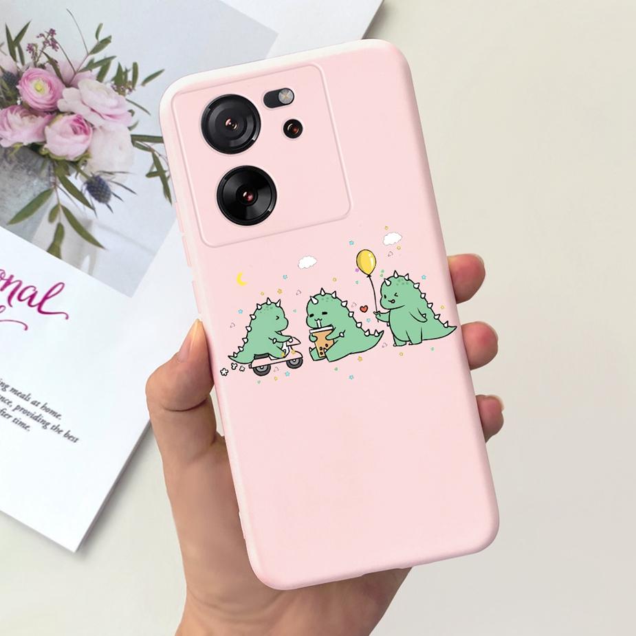 For Xiaomi 13T Pro Case Mi13T Cute Fashion Cartoon Cover 6.67'' Soft Silicone Phone Case For Xiaomi Mi 13T Pro 13TPro Back Cover