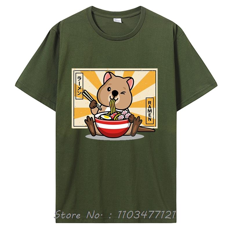 Funny Quokka Australia T Shirts Graphic Cotton Streetwear Short Sleeve Birthday Gifts Summer Style T-shirt Men Clothing