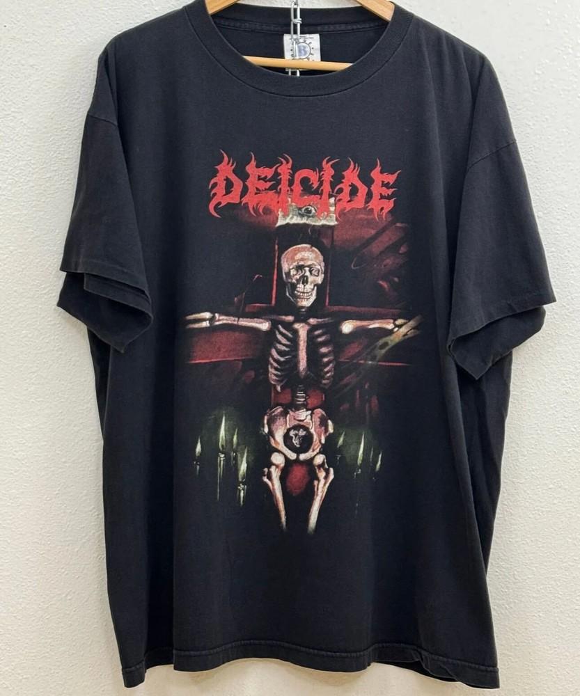 Deicide Band Tee 90s Metal band black short sleeve  vtg Unisex T-Shirt M
