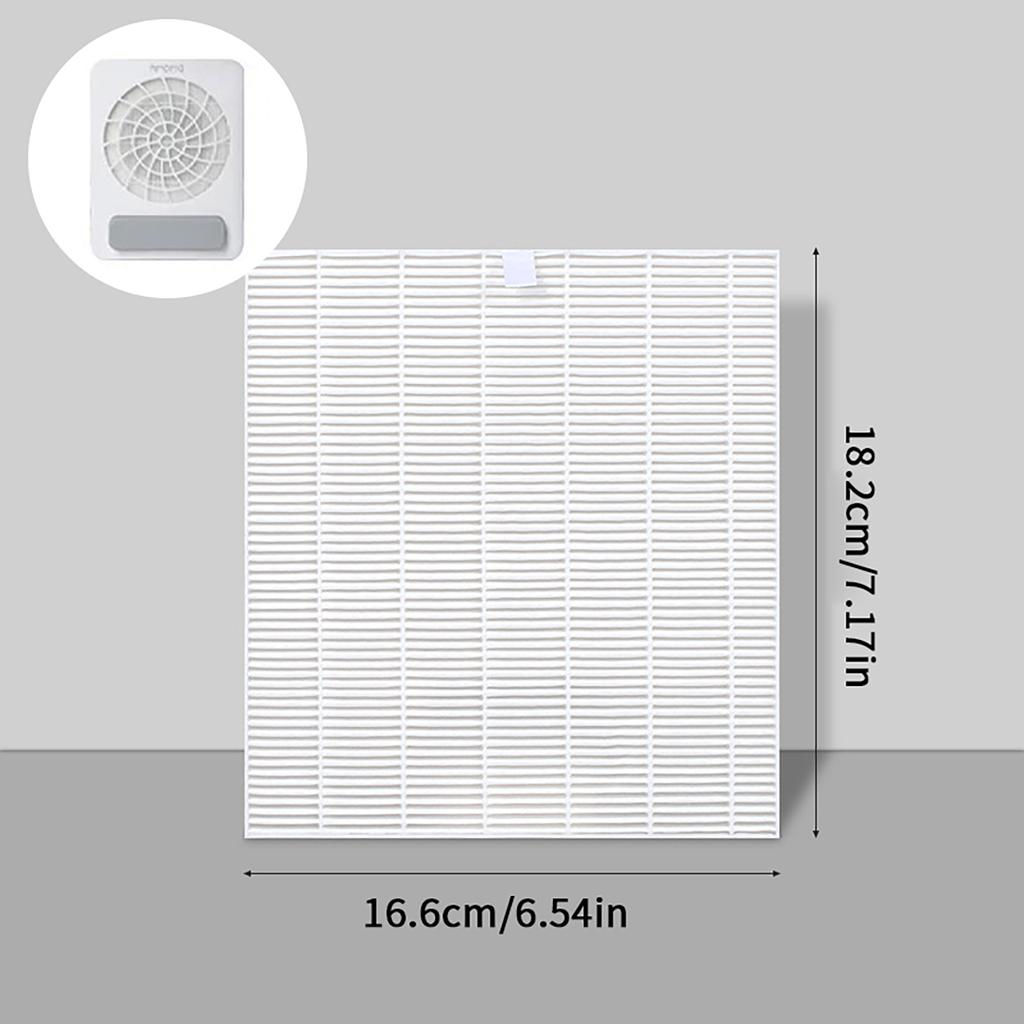 Nail Dust Collector Replacement Filter Nail Vacuum Cleaner Filter Manicure Screen Plate Brushless Nail Dust Extractor Filter