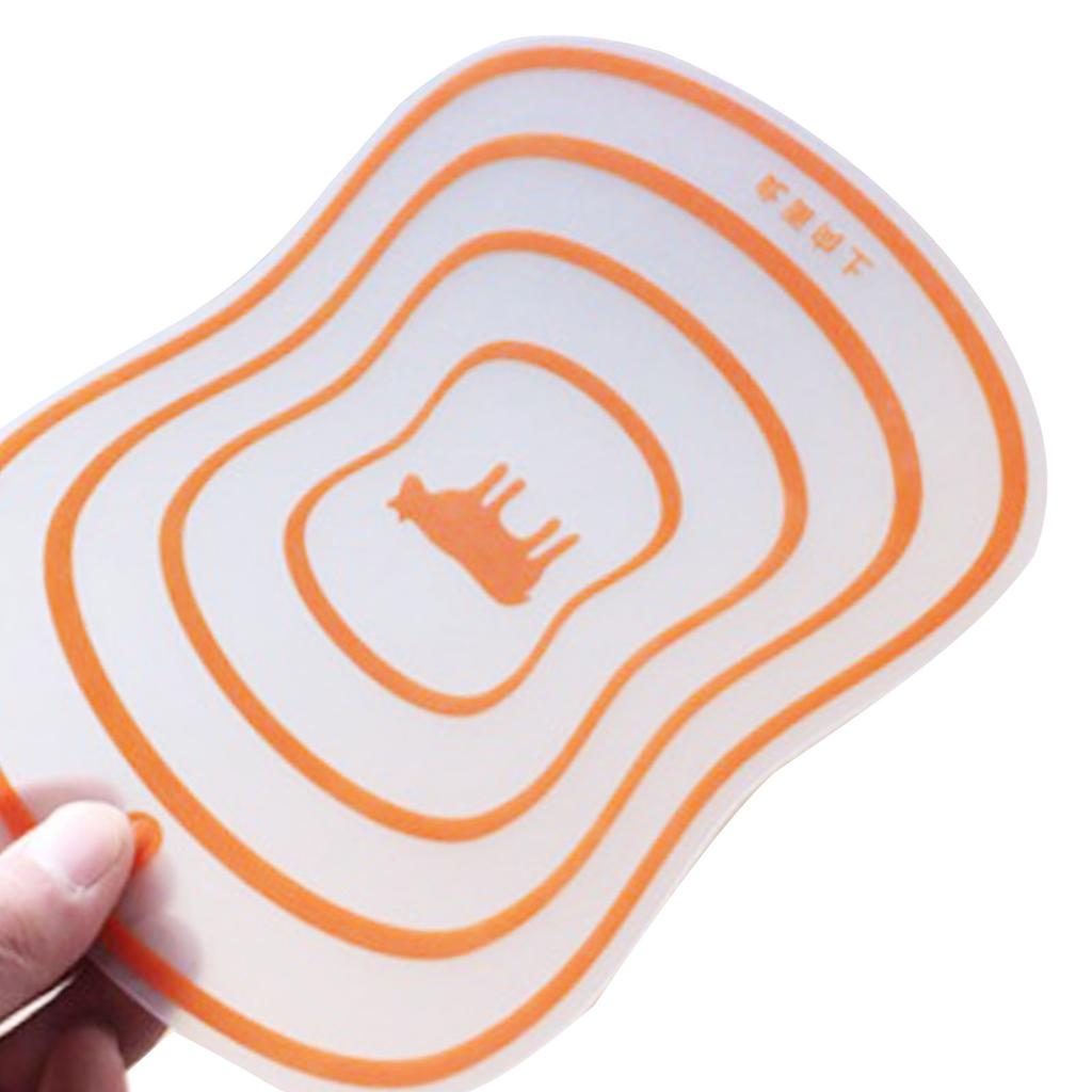 Cutting Board PP Flexible Anti Slip Matte Surface Versatile Cut Board for Vegetables Fruits Meats