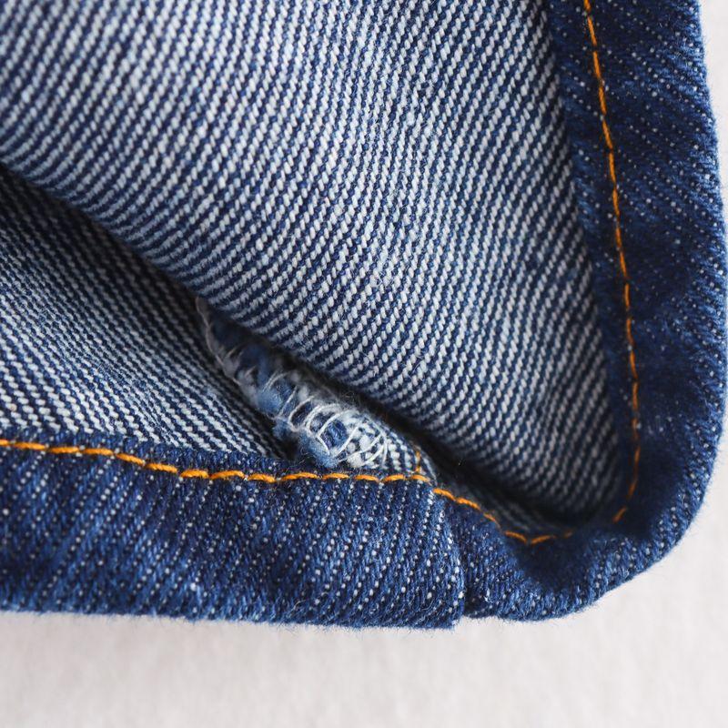 Kaslead New Women Clothes Western Style Gold Button Denim Vest Shorts 6164109 6164112