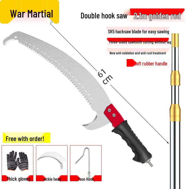 Telescopic High-Branch Pruning Saw