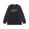 Mens Oversized Hooded Sweatshirt With Washed Distressed Look Cotton Heavyweight Long Sleeve Streetwear Cleanfit Style
