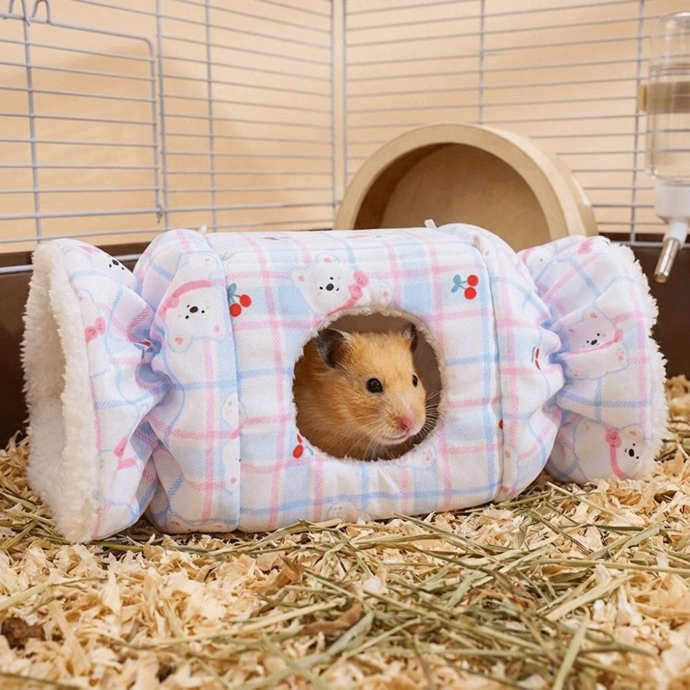 Soft Hamster Candy Nest Warm Bird Shelter Cute Hamster Hideout  Pet Cage