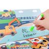 Children's Early Education Educational, Magnetic Character Cognition, Transportation, Puzzle Toys, Puzzle Music, Double-sided Learning Drawing Board