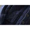 Exported to Europe and America, Original Surplus Stock with Tags Removed, Autumn and Winter Men's Wool Cardigan Knitwear Jacket Trendy