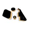 Electric Guitar Accessory Set: LP Front & Back Protective Wiring Cover Plates