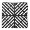 Interlocking Drainage Mats, 310 X 310 Mm, Modular Garage Flooring Tiles, Non-Slip PP Drainage Floor Tiles, Self-Draining, Easy Installation, for