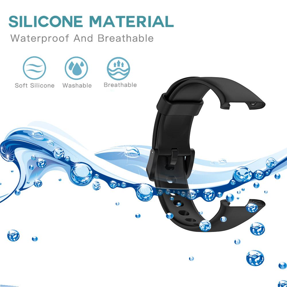 

Silicone Strap Breathable Watch Bands Sports Strap for Xiaomi Mi Band 7 Pro *Z