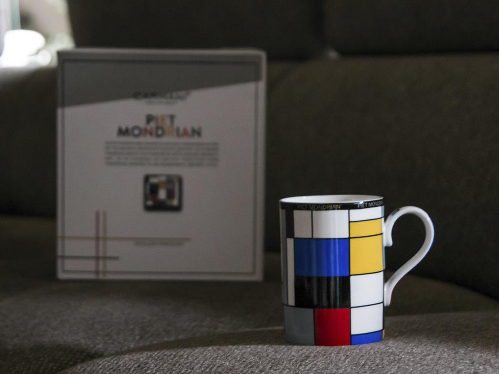 Porcelain Mug Piet Mondrian Composition A Modern Art Home