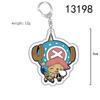 Acrylic Keychain - Luffy, Zoro, Nami Anime Pendant