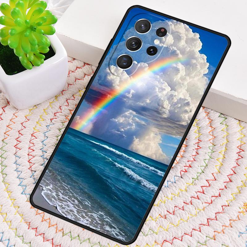 A Rainbow In The Sky Phone Case for Samsung Galaxy Note 10 Pro S26 Ultra S23 S24 FE S25 S21 S22 PLUS Shockproof Cove