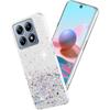 Luxury Glitter Silicone Soft Case For Xiaomi Mi 14 14T 13 13T 12 12T T Pro Lite Clear Ultra Thin Cover Transparent Colorful Slim