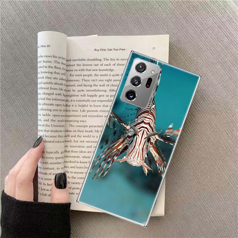 Clown Fish in the Sea or Ocean Phone Case For Samsung Galaxy S25 Edge S24 S23 FE S22 S26 Ultra S21 S20 S10 Plus Capa Soft
