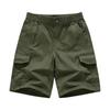 Pure Cotton Washed Shorts Men's Pure Cotton Work Shorts Washed Casual Pants