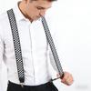 Herren Hosenträger, Verstellbare 3-Klip-Träger - Strapazierfähige Elastische Träger für Hosen, Bequeme Passform für den Ganzen Tag